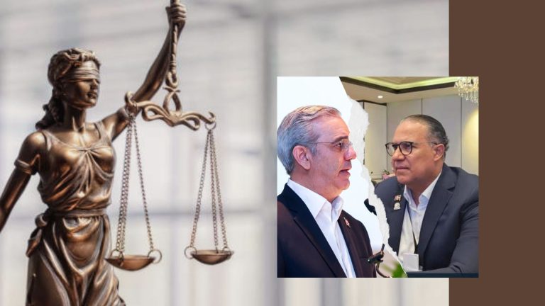 La justicia, Angel David Taveras Difo y Luis Abinader